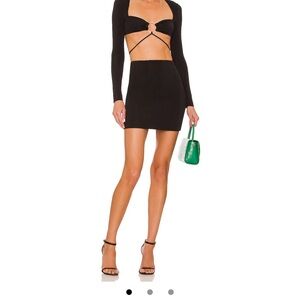 Bessye mini dress in black Camila Coelho